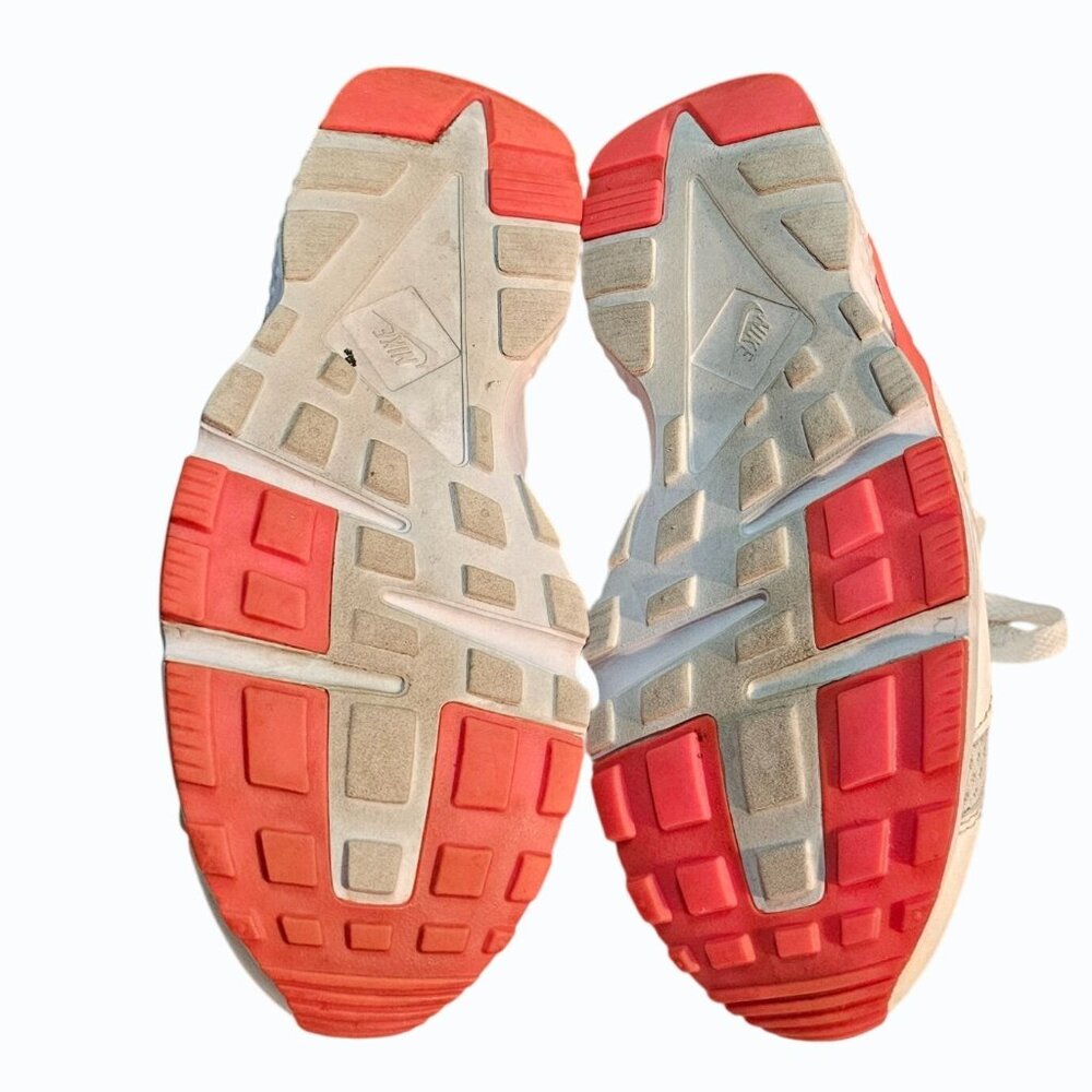 Nike Air Huarache Run GS 'White Racer Pink' 654280-108 6.5 Youth / Womens 8 EUC - Picture 13 of 15